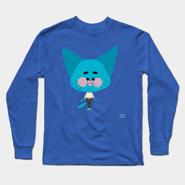 Gumball Long Sleeve T-Shirt by davidpavon